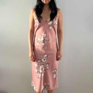 Floral wedding guest dress